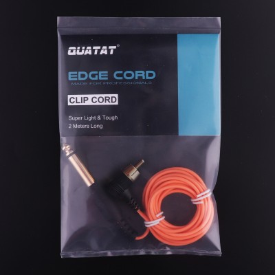 QUATAT EDGE TATTOO RCA L CLIP CORD