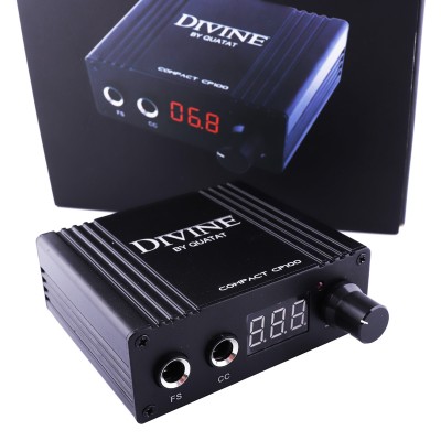 Hot Sale High Quality Divine digital portable tattoo power supply made by QUATAT